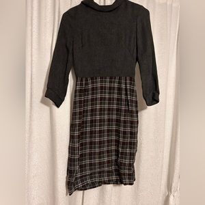 Vintage wool blend dress.